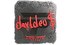 Sticker | dav1deuS (Foil) | Austin 2025