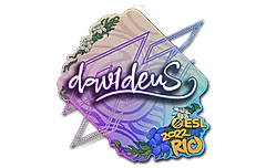 Sticker | dav1deuS | Rio 2022