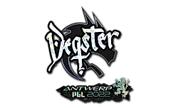 Sticker | degster (Glitter) | Antwerp 2022