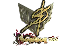 Sticker | degster (Gold) | Shanghai 2024