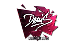 Sticker | denis (Foil) | Cologne 2016
