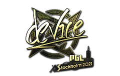 Sticker | device (Gold) | Stockholm 2021