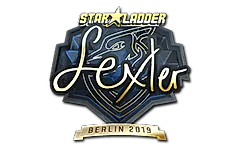 Sticker | dexter (Gold) | Berlin 2019