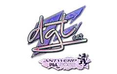 Sticker | dgt (Holo) | Antwerp 2022