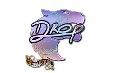 Sticker | drop (Holo) | Paris 2023