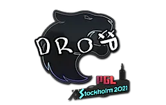Sticker | drop | Stockholm 2021