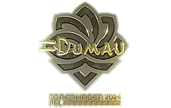 Sticker | dumau (Gold) | Copenhagen 2024