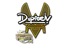 Sticker | dupreeh (Champion) | Paris 2023