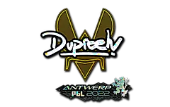 Sticker | dupreeh (Glitter) | Antwerp 2022