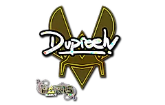 Sticker | dupreeh (Glitter) | Paris 2023