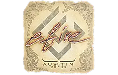 Sticker | efire | Austin 2025