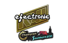 Sticker | electroNic | Stockholm 2021