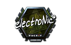 Sticker | electronic (Foil) | London 2018