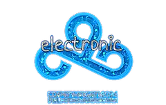 Sticker | electronic (Glitter) | Copenhagen 2024
