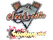 Sticker | electronic (Glitter) | Shanghai 2024