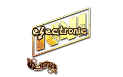 Sticker | electronic (Holo) | Paris 2023