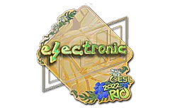 Sticker | electronic (Holo) | Rio 2022