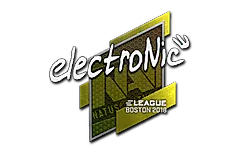 Sticker | electronic | Boston 2018