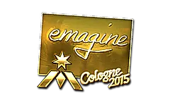 Sticker | emagine (Gold) | Cologne 2015
