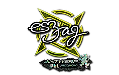 Sticker | es3tag (Glitter) | Antwerp 2022