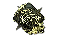 Sticker | es3tag (Gold) | Rio 2022