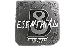 Sticker | esenthial (Foil) | Austin 2025