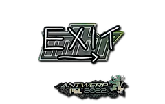 Sticker | exit | Antwerp 2022