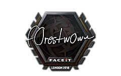 Sticker | f0rest | London 2018