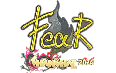 Sticker | fEAR (Glitter) | Shanghai 2024