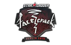 Sticker | facecrack | Berlin 2019