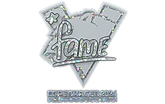 Sticker | fame (Glitter) | Copenhagen 2024