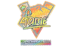 Sticker | fame (Holo) | Copenhagen 2024