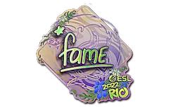Sticker | fame (Holo) | Rio 2022