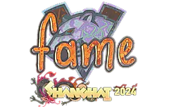 Sticker | fame (Holo) | Shanghai 2024