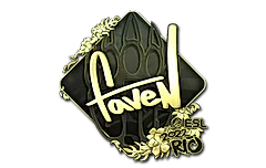 Sticker | faveN (Gold) | Rio 2022