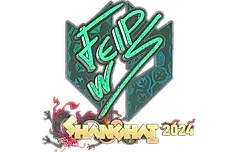 Sticker | felps (Holo) | Shanghai 2024