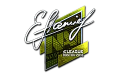 Sticker | flamie (Foil) | Boston 2018