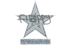 Sticker | floppy (Glitter) | Copenhagen 2024
