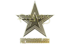 Sticker | floppy (Gold) | Copenhagen 2024