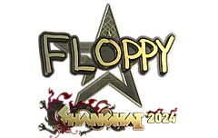 Sticker | floppy (Gold) | Shanghai 2024
