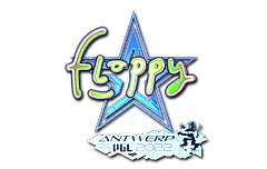 Sticker | floppy (Holo) | Antwerp 2022