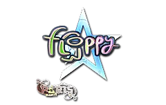 Sticker | floppy (Holo) | Paris 2023