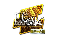 Sticker | flusha (Foil) | Atlanta 2017