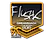 Sticker | flusha | Cluj-Napoca 2015