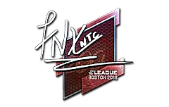 Sticker | fnx (Foil) | Boston 2018