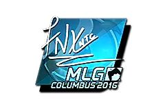 Sticker | fnx (Foil) | MLG Columbus 2016