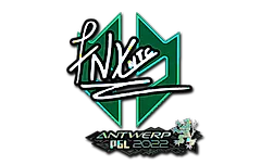 Sticker | fnx (Glitter) | Antwerp 2022