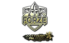 Sticker | forZe eSports (Gold) | Antwerp 2022