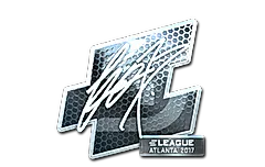 Sticker | fox (Foil) | Atlanta 2017