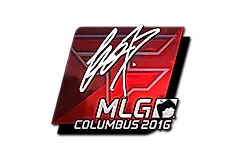 Sticker | fox (Foil) | MLG Columbus 2016